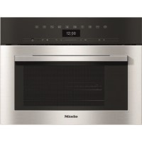 Miele ContourLine Compact Combination Steam Oven with Microwave - Clean Steel