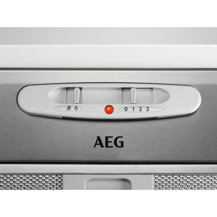AEG 5000 Series 52cm Canopy Cooker Hood - Grey