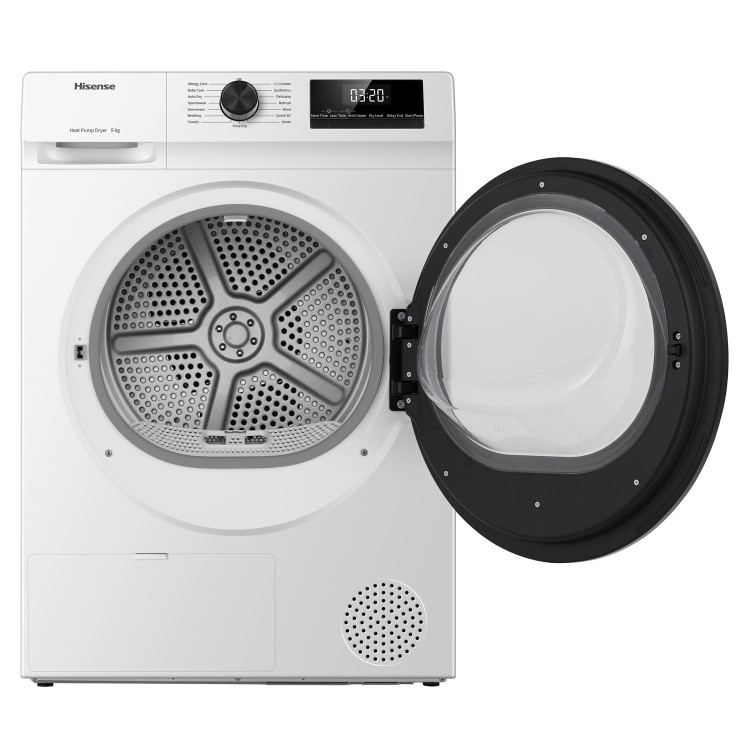 Hisense 1Q Series 8kg Heat Pump Tumble Dryer - White