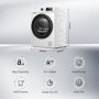 Hisense 1Q Series 8kg Heat Pump Tumble Dryer - White
