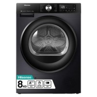Hisense 3 Series 8kg Heat Pump Tumble Dryer - Black