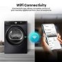 Hisense 3 Series 8kg Heat Pump Tumble Dryer - Black