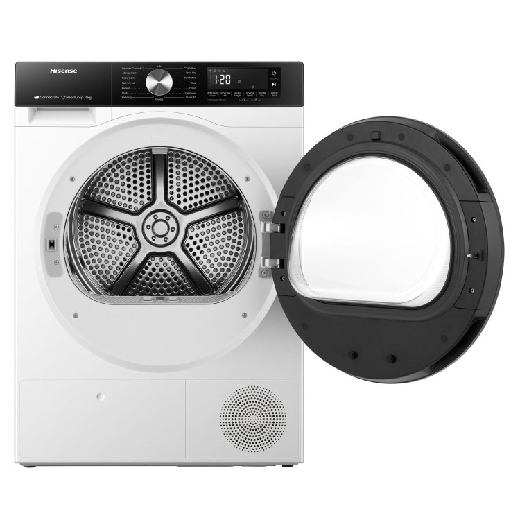 Hisense 3s Series 9kg Heat Pump Tumble Dryer - White