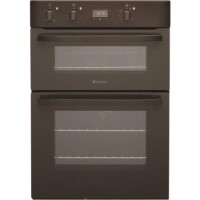 Hotpoint DH53BS Multifunction Electric Built-in Double Oven - Brown