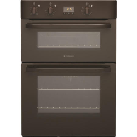 Hotpoint DH53BS Multifunction Electric Built-in Double Oven - Brown