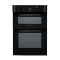 Hotpoint DH53K NewStyle Ciculaire Electric Built In Double Oven - Black