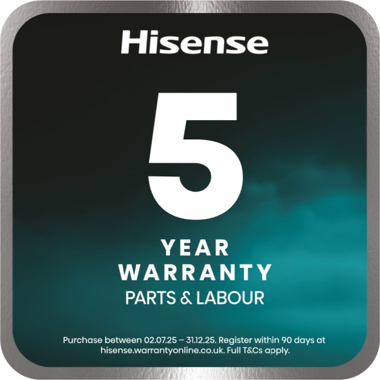 Hisense KitchenFit 5i Series 10kg Heat Pump Tumble Dryer - White