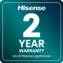 Hisense KitchenFit 5i Series 10kg Heat Pump Tumble Dryer - White