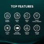 Hisense KitchenFit 5i Series 10kg Heat Pump Tumble Dryer - White