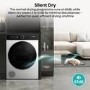Hisense KitchenFit 5i Series 10kg Heat Pump Tumble Dryer - White