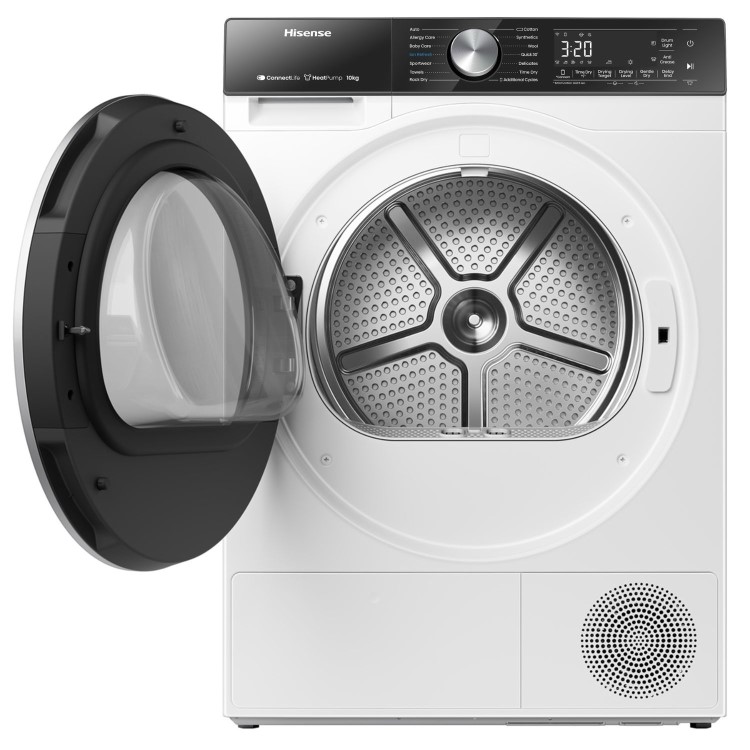 Hisense 5 Series 10kg Heat Pump Tumble Dryer - White