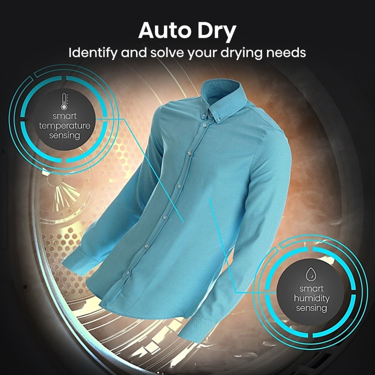 Hisense 5 Series 10kg Heat Pump Tumble Dryer - White