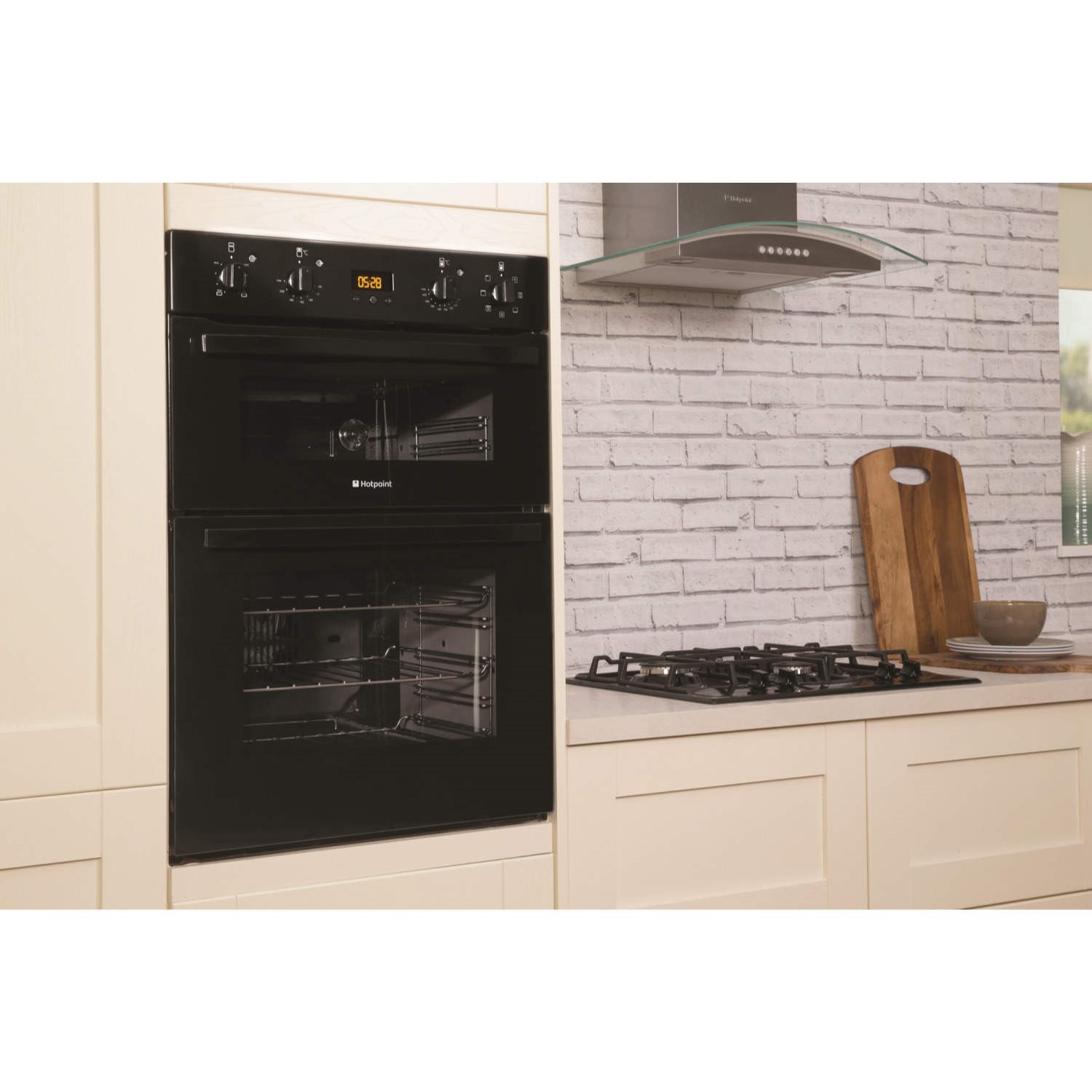 Hotpoint DH93CK NewStyle Multifunction Electric Builtin Double Oven
