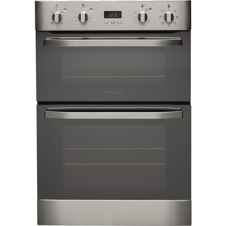 Hotpoint DH93CXS NewStyle Multifunction Electric Built-in Double Oven Stainless Steel