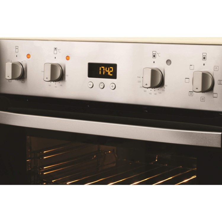 Hotpoint DH93CXS NewStyle Multifunction Electric Built-in Double Oven Stainless Steel
