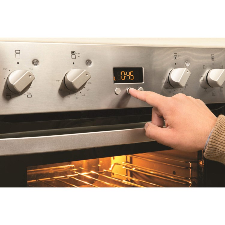 Hotpoint DH93CXS NewStyle Multifunction Electric Built-in Double Oven Stainless Steel