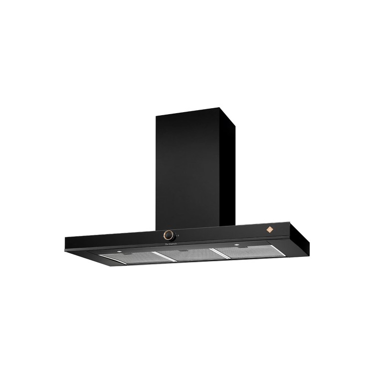 De Dietrich DHB7952A 90cm Decorative Box Hood - Absolute Black