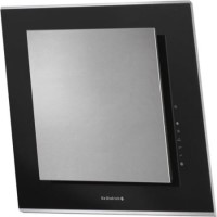 De Dietrich DHD1160X Black Glass And Stainless Steel 60cm Wide Angled Chimney Cooker Hood