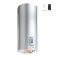 De Dietrich DHD585XE1 36cm Wide Tubular Island Cooker Hood Stainless Steel