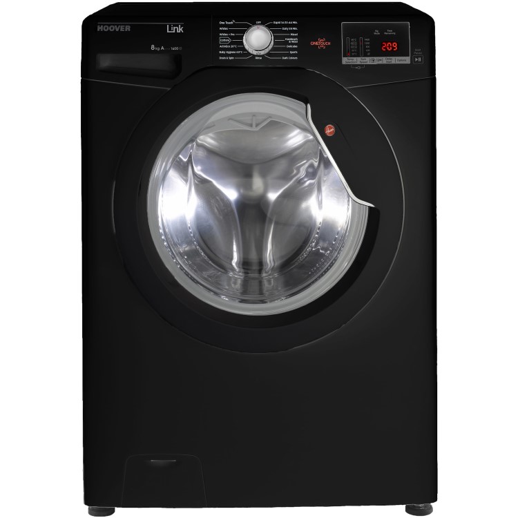 Hoover DHL1482DBB Link 8kg 1400rpm Freestanding Washing Machine - Black