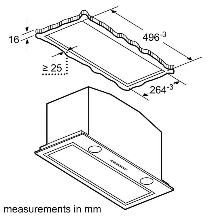 Bosch DHL575CGB 52cm Canopy Cooker Hood Stainless Steel