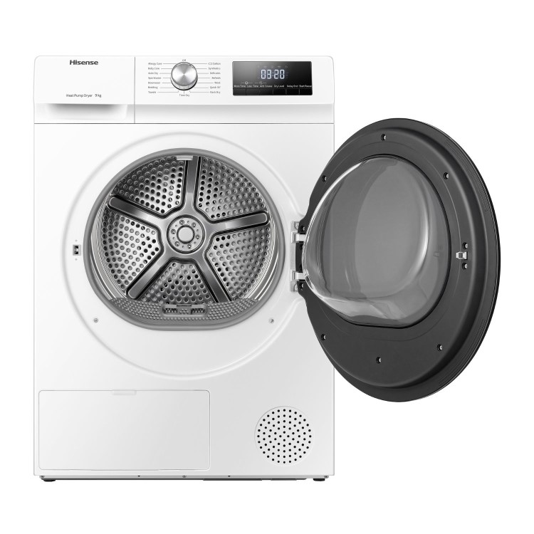 Hisense 3 Series 9kg Heat Pump Tumble Dryer - White