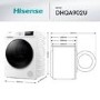 Hisense 3 Series 9kg Heat Pump Tumble Dryer - White