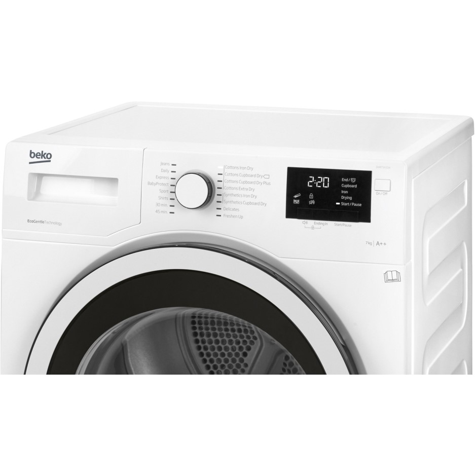 Beko DHR73431W 7kg Freestanding Heat Pump Tumble Dryer White