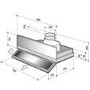 GRADE A1 - De Dietrich DHT1116X 60cm Wide Fully Telescopic Integrated Cooker Hood