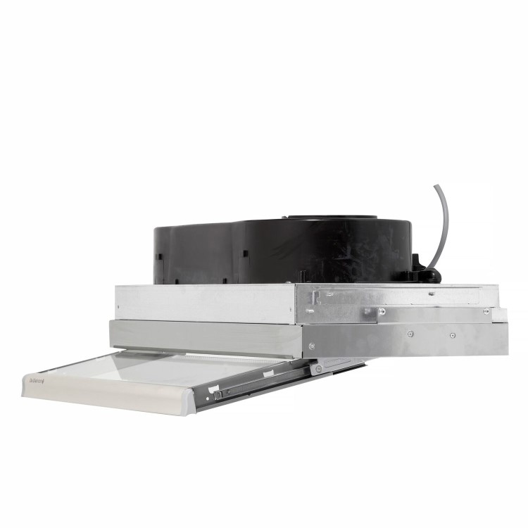 GRADE A1 - De Dietrich DHT1116X 60cm Wide Fully Telescopic Integrated Cooker Hood