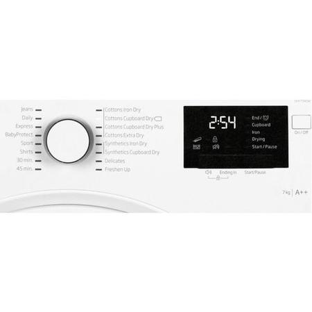 GRADE A1 - Beko DHY7340W 7kg A++ Freestanding Heat Pump Condenser Tumble Dryer - White