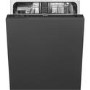 GRADE A2 - Smeg DI12E1 12 Place Fully Integrated Dishwasher
