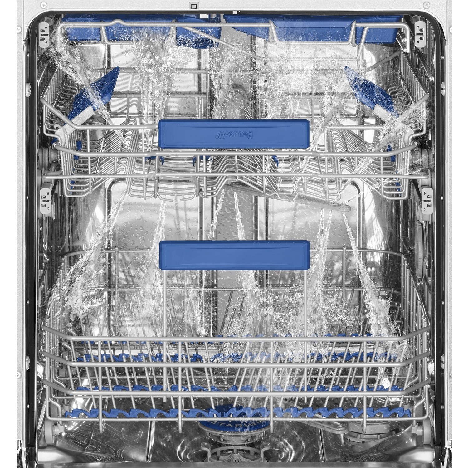 Smeg DI13EF2 13 Place Fully Integrated Dishwasher With Cutlery Tray