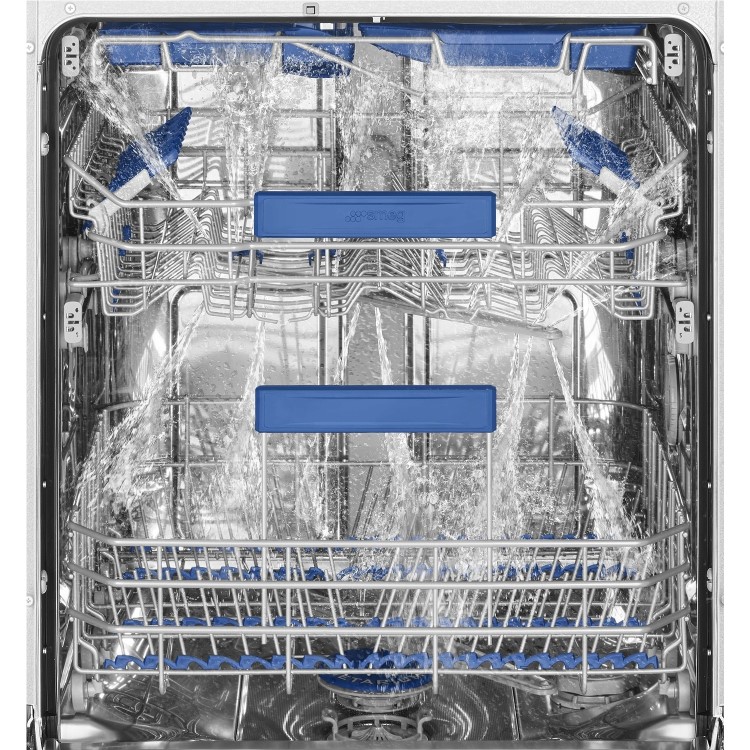 Smeg DI13EF2 13 Place Fully Integrated Dishwasher With Cutlery Tray