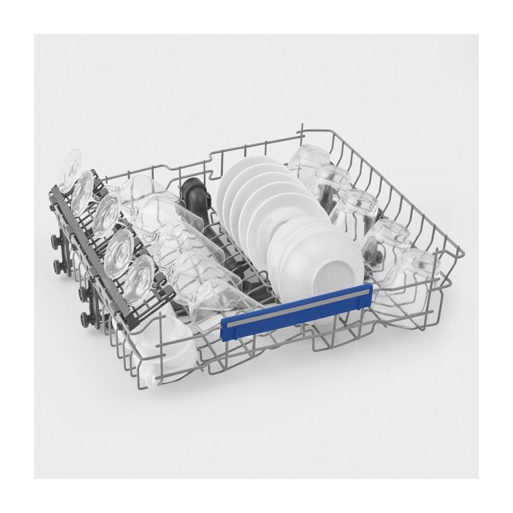 Smeg Integrated Dishwasher - Self-Cleaning, D-Rated, Black control panel