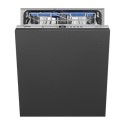 DI322BQLH Smeg Maxi Height Integrated Dishwasher - B-Rated, Silver control panel