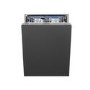 Smeg Universal Integrated Dishwasher - A-Rated, Silver control panel