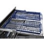 Smeg Universal Integrated Dishwasher - A-Rated, Silver control panel