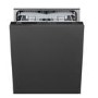 Smeg Integrated Dishwasher - Dry Assist, C-Rated, Black control panel