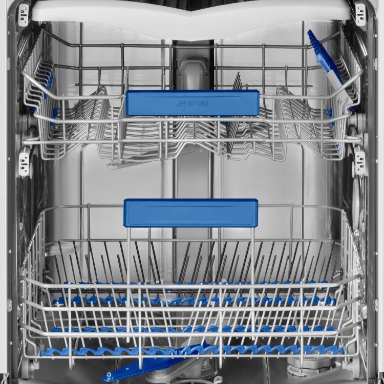 Smeg Integrated Dishwasher - Dry Assist, C-Rated, Black control panel