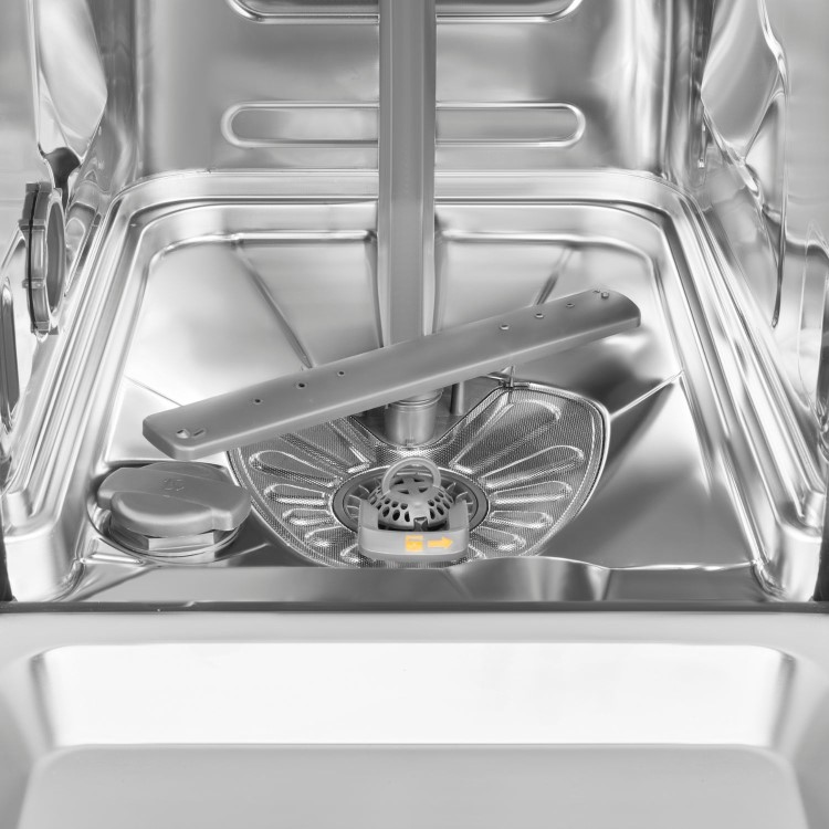 Smeg Integrated Dishwasher - Self-Cleaning D-Rated Black Control Panel