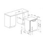 Smeg DI6013NH-1 Push-to-open 13 Place Fully Integrated Dishwasher