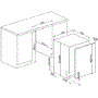 Smeg DI613P 13 Place Fully Integrated Dishwasher