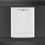 Smeg DI6FABWH 60cm 50s Style White Built-in Dishwasher with 13 place settings and FlexiDuo Baskets