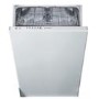 Indesit 9 Place Settings Integrated Slimline Dishwasher - White