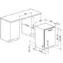 Smeg Cucina DIC410 10 Place Slimline Fully Integrated Dishwasher