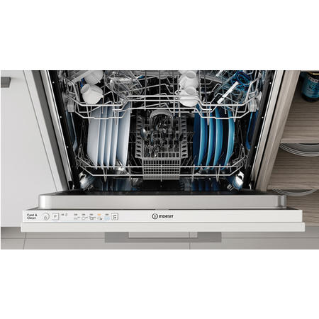 Refurbished Indesit DIE2B19UK 13 Place Fully Integrated Dishwasher