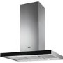 Refurbished AEG DIE5961HG 90cm Slimline Island Hood with Hob2Hood Stainless Steel