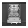 Smeg Retro 13 Place Settings Integrated Dishwasher - Black