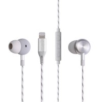 BoomPods DigiBuds Lightning Connector Earbuds - Mfi Certified - Titanium